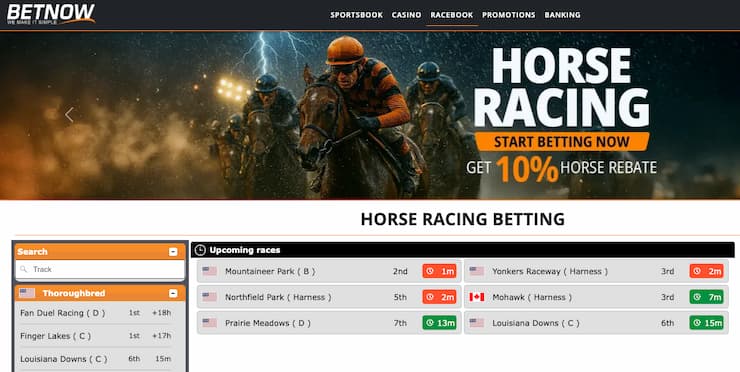 An image of win bonus/promos for Kentucky Derby betting at BetNow.